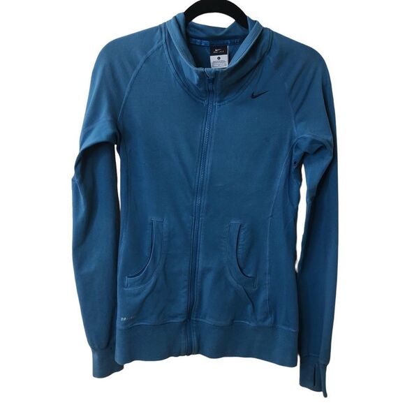 Nike Dri Fit Zip Up Jacket Sz S - Picture 1 of 9